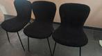 Eetstoelen by boo, Huis en Inrichting, Stoelen, Drie, Zwart, Nieuw, Ophalen of Verzenden