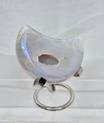 Agaat maan met aura coating, Verzenden