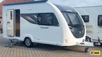 Sprite Cruzer 460 SR 2023 incl.Mover,Thule Lfl, Caravans en Kamperen, Standaardzit, 2 aparte bedden, Tot en met 2, Schokbreker