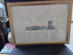 Prachtige aquarel van Edinburg, Ophalen of Verzenden