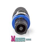 Speaker Connector, Speakon plug, Luidspreker stekker, NL4, Muziek en Instrumenten, Kabels en Stekkers, Nedis, Speaker of Versterker