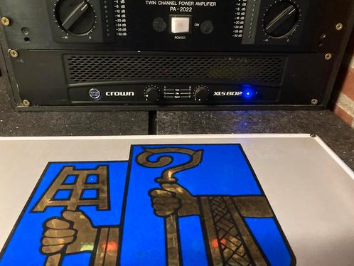 Crown xls 602, Muziek en Instrumenten, Versterkers | Keyboard, Monitor en PA, Zo goed als nieuw, P.A., Ophalen