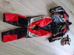 Leren motorpak heren tweedelig maat 50, Combipak, Dames, Grid, Ophalen of Verzenden