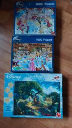3 disney puzzels King en jumbo, Ophalen of Verzenden, 500 t/m 1500 stukjes, Zo goed als nieuw