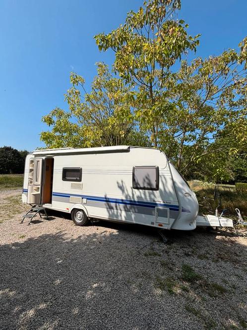Hobby 560 KMFE model 2008, origineel 3pers. stapelbed, Caravans en Kamperen, Tenten, meer dan 6, Gebruikt, Ophalen