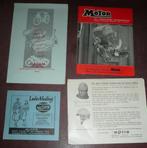 84 boeken / bladen /folders motoren motor motorrace, Boeken, Motoren, Ophalen of Verzenden, Gelezen, Algemeen