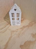 Waxinekaars Lichthuisje - Sfeervolle Decoratie, Overige materialen, Wit, Ophalen of Verzenden, Zo goed als nieuw