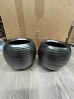 Set van 6 bloempotten - Zo goed als nieuw!, Overige materialen, Rond, Binnen, Ophalen of Verzenden