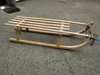 Houten slee, Ophalen, Gebruikt