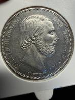 Mooie rijksdaalder 1874 Willem III, Koning Willem III, Zilver, Ophalen of Verzenden, Losse munt