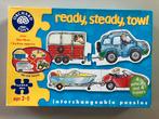 Mix en match puzzel: aanhangers met auto, Ophalen, 10 tot 50 stukjes, Zo goed als nieuw, 2 tot 4 jaar