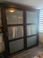 Goossens Excellent Duo kledingkast met schuifdeuren, Huis en Inrichting, Kasten | Kledingkasten, Gebruikt, 200 cm of meer, Eikenhout