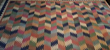 mooie multicolor perzisch, oosterse kelim tapijt beschikbaar voor biedingen