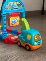 Vtech Toet Toet Auto Garage met Tim Takelwagen, Ophalen of Verzenden, Zo goed als nieuw, 6 maanden tot 2 jaar