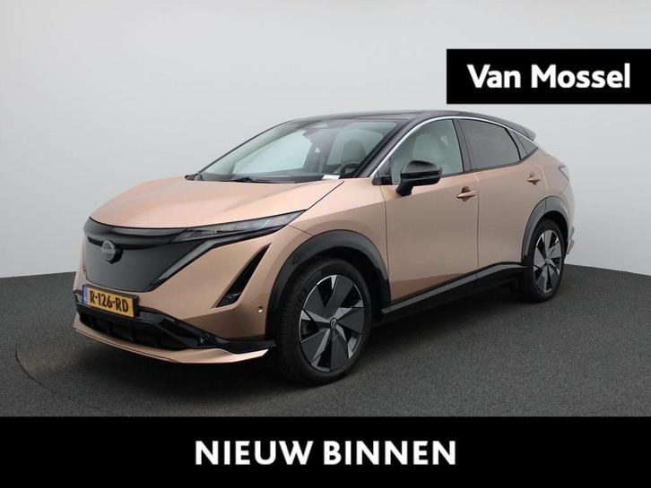 Nissan Ariya Evolve 91 kWh 242PK | Schuif-/Kanteldak | BOSE, Auto's, Nissan, Bedrijf, Te koop, Ariya, 360° camera, ABS, Achteruitrijcamera