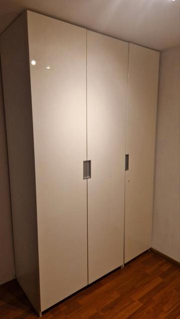 Ikea Pax Kasten - Hoogglans Wit - Complete Set beschikbaar voor biedingen