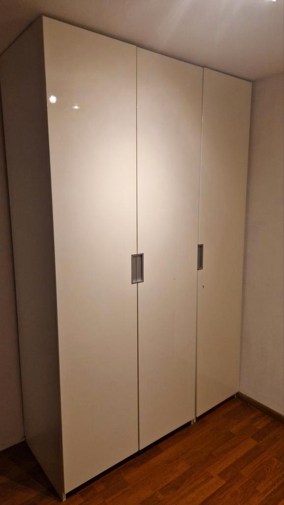 Ikea Pax Kasten - Hoogglans Wit - Complete Set, Huis en Inrichting, Kasten | Kledingkasten, Gebruikt, 200 cm of meer, 50 tot 75 cm