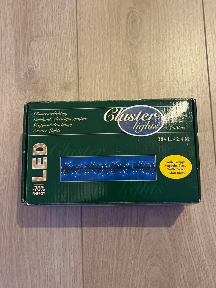 Cluster Lights LED Kerstverlichting, Diversen, Kerst, Nieuw, Ophalen of Verzenden