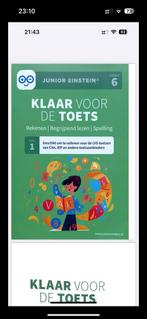 Junior einstein rekenen, lezen en spelling groep 6, Boeken, Ophalen of Verzenden, Alpha, Zo goed als nieuw, HBO