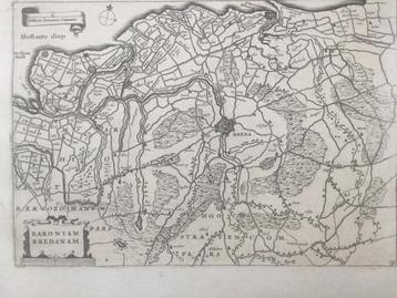De Baronie van Breda, Colom, 1660 . Zeldzaam beschikbaar voor biedingen