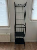 Zwarte metalen kast ikea, Ophalen, Zo goed als nieuw