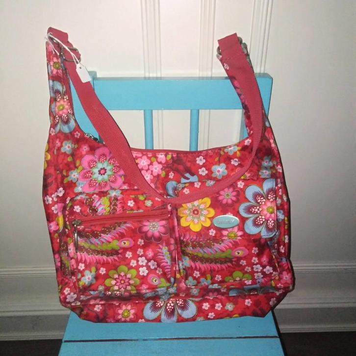 Oilily tas in vrolijke kleurtjes, Sieraden, Tassen en Uiterlijk, Tassen | Damestassen, Gebruikt, Handtas, Overige kleuren, Ophalen