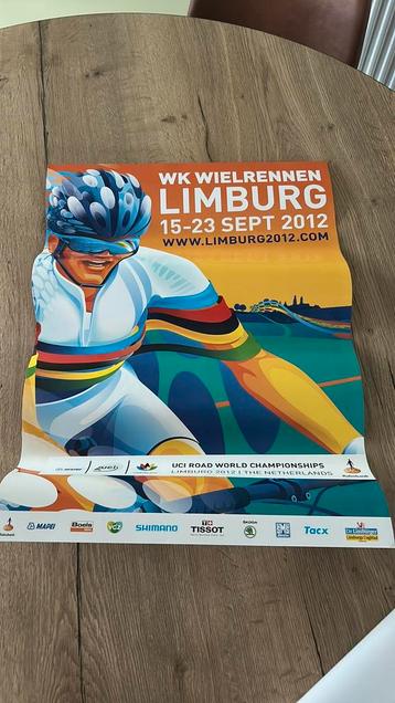 Poster WK wielrennen 2012 beschikbaar voor biedingen
