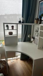 Ikea Micke hoek bureau wit 100x142cm, Ophalen, Zo goed als nieuw