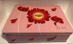 Roze met Lotus bloem LIPTON thee rechth. blik LIPTON thee., Verzamelen, Blikken, Ophalen of Verzenden, Zo goed als nieuw, Thee