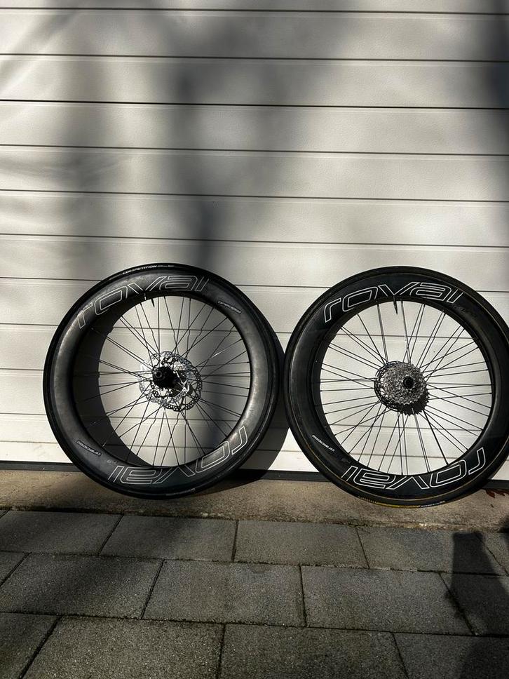 Roval CLX 64 Carbon Tubes| Schijfrem | CeramicSpeed Lagers!, Fietsen en Brommers, Fietsonderdelen, Zo goed als nieuw, Racefiets