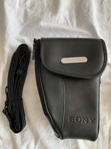 Sony Cyber-shot Cameratas Zwart Leer beschikbaar voor biedingen