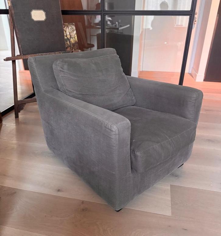Heel comfortable Fauteuil stoel, Huis en Inrichting, Fauteuils, Gebruikt, Stof, 75 tot 100 cm, 100 tot 125 cm, Ophalen