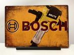 Bosch Brute metalen reclamebord / wandbord (Old Look), Nieuw, Reclamebord, Ophalen of Verzenden