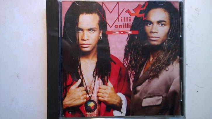 Milli Vanilli - 2 x 2, Cd's en Dvd's, Cd's | Hiphop en Rap, Zo goed als nieuw, 1985 tot 2000, Ophalen of Verzenden