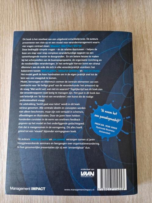 Marco de Witte - De kunst van veranderen, Boeken, Wetenschap, Zo goed als nieuw, Verzenden