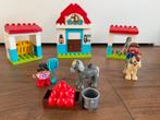 Lego Duplo paardenstal, Ophalen of Verzenden, Zo goed als nieuw, Duplo