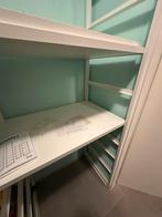 Witte IKEA Elvarli Stellingkast met 3 Planken, Ophalen, Gebruikt