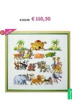 BORDUURPAKKET PERMIN NOAH'S ARK GROOT FORMAAT, Verzenden, Nieuw, Handborduren, Borduurpakket