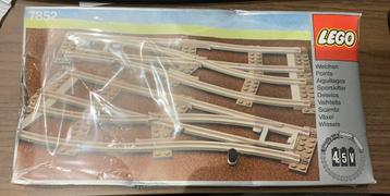 Vintage lego - nieuw - 7852  treinwissels 4.5v (1980) beschikbaar voor biedingen