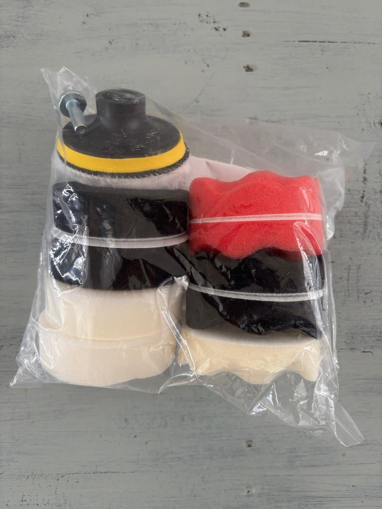 Polijstpads Set 12-delig 80mm Nieuw | Auto Polijsten & Waxen, Ophalen of Verzenden