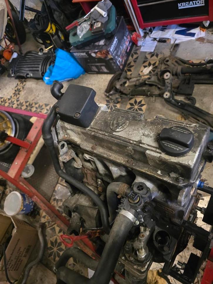 golf 3 2.0 8v gti motorblok met papieren, Auto-onderdelen, Motor en Toebehoren, Volkswagen, Gebruikt, Ophalen