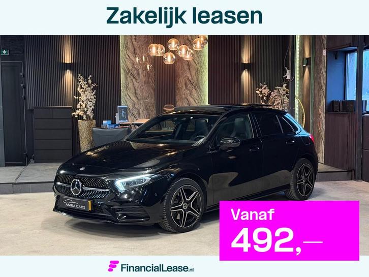 Mercedes-Benz A-klasse 250 e AMG|PANO|SFEER|360 CAM|BOMVOL!, Auto's, Mercedes-Benz, Bedrijf, Lease, Financial lease, A-Klasse