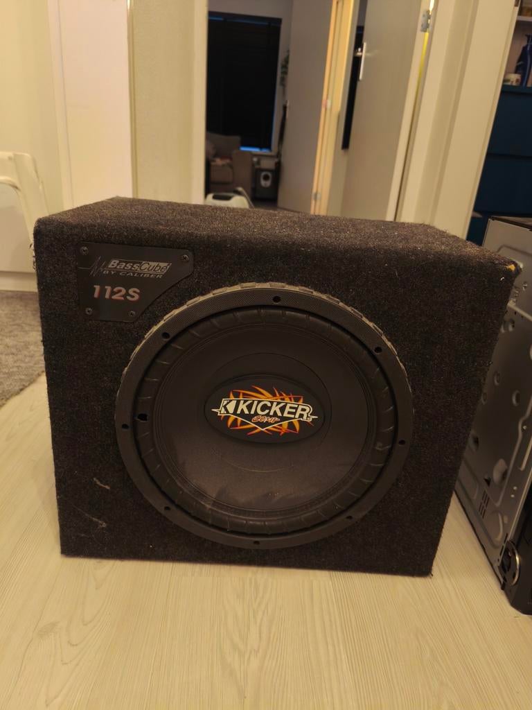 Woofer kicker, Ophalen of Verzenden, Zo goed als nieuw