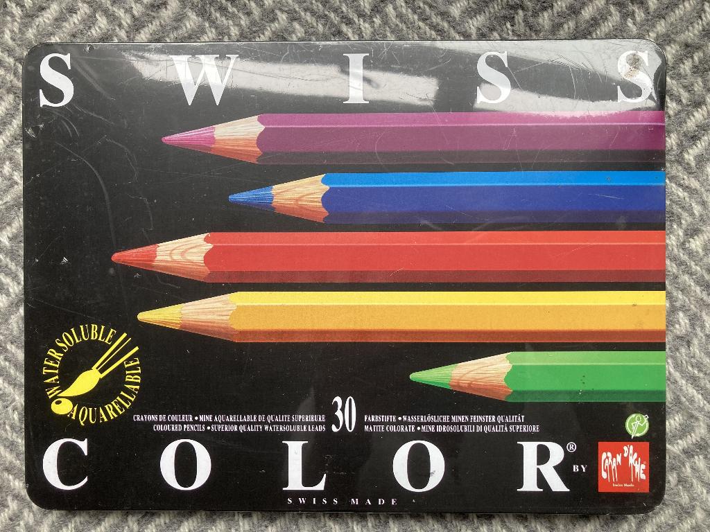 Aquarelpotloden Swisscolor Caran D’ache (nieuw in folie), Ophalen of Verzenden, Nieuw, Potlood of Stift