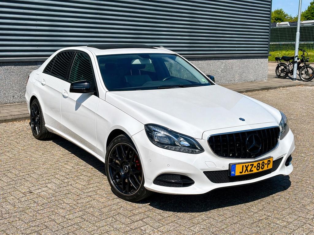 Mercedes-Benz E-Klasse E200 CDI BE Aut7 2014 Wit, Auto's, Mercedes-Benz, Bedrijf, E-Klasse, Diesel, Sedan, Automaat, Geïmporteerd