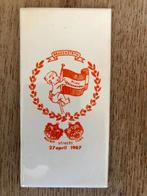 Tegel geboorte van Prins Willem Alexander op 27 april 1967, Ophalen, Gebruikt, Nederland, Overige typen