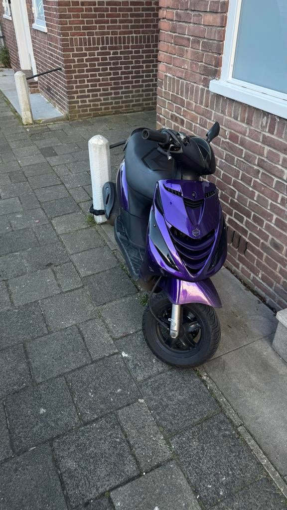 Piaggio Zip 80cc 4t 4v paars, Gebruikt, Maximaal 45 km/u, Zip, Ophalen of Verzenden