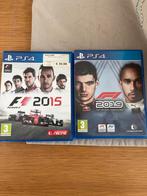 F1 2015 en F1 2019 PS4 games, Gebruikt, 1 speler, Racen en Vliegen, Ophalen of Verzenden