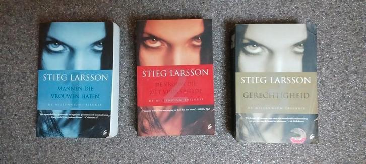Stieg Larsson Millennium Trilogie: Mannen die vrouwen haten, Boeken, Thrillers, Gelezen, Scandinavië, Ophalen