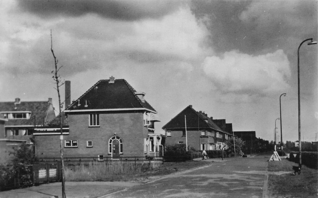 JN662 Wormerveer Eschdoornstraat 1940-50, Ophalen of Verzenden, 1920 tot 1940, Ongelopen, Noord-Holland